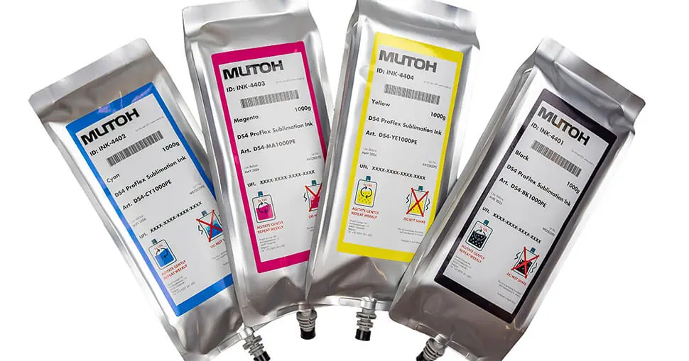 Read more about the article MUTOH introduces DS4 ProFlex sublimation ink