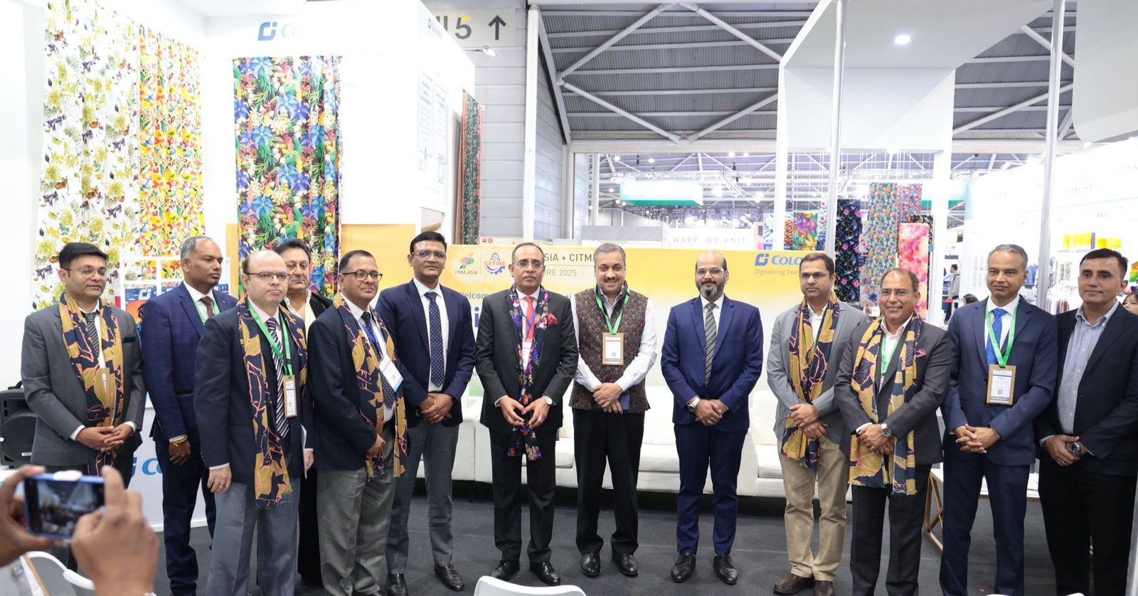 Read more about the article Ministry of Textiles (India) inaugurates ColorJet pavilion at ITMA Asia Singapore 2025