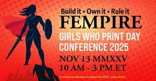 Read more about the article FEMPIRE of ‘Girls Who Print Day’ returns on November 13