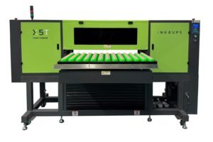 Inkcups showing High Throw direct-to-object system