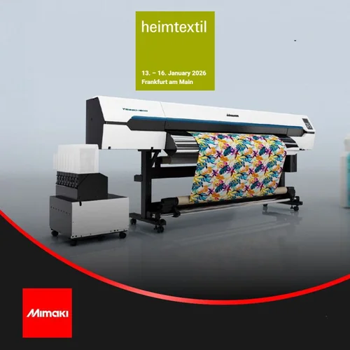 Read more about the article MIMAKI to demonstrate TRAPIS textile printing at Heimtextil 2026