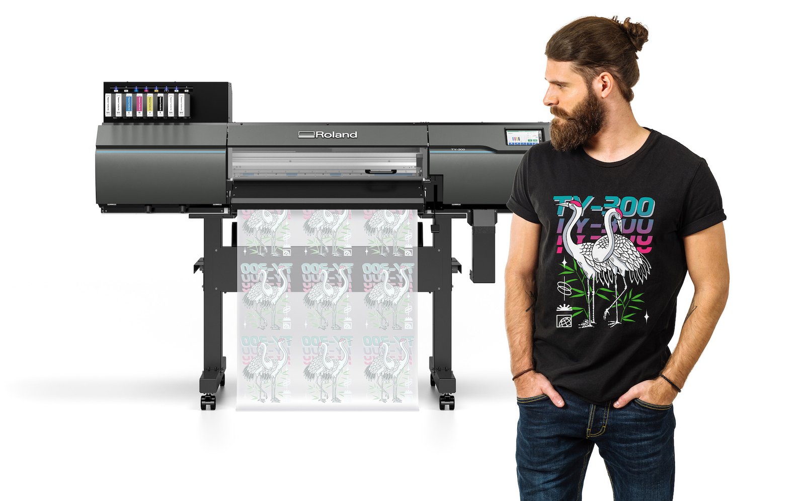 Read more about the article Roland DG updates technical enhancements in TY-300 DTF printer