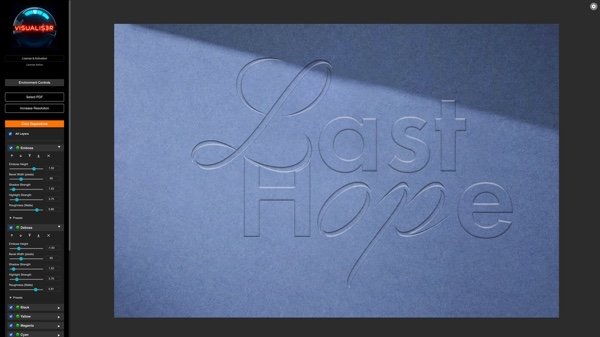 Read more about the article Color-Logic launches new Visualis3R embossing & debossing module