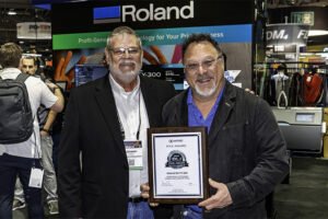 Roland DG TY-300 bags 2026 BLI Pick for DTF Excellence award