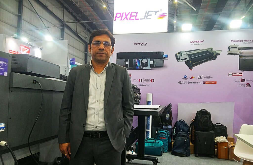 Mr. Manoj Garg at Media Expo Mumbai 2026 Mr. Manoj Garg at Media Expo Mumbai 2026