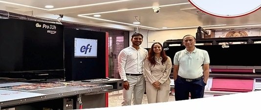 S S Communications Jabalpur Elevates Printing Capabilities with the EFI Pro 30h Hybrid Printer