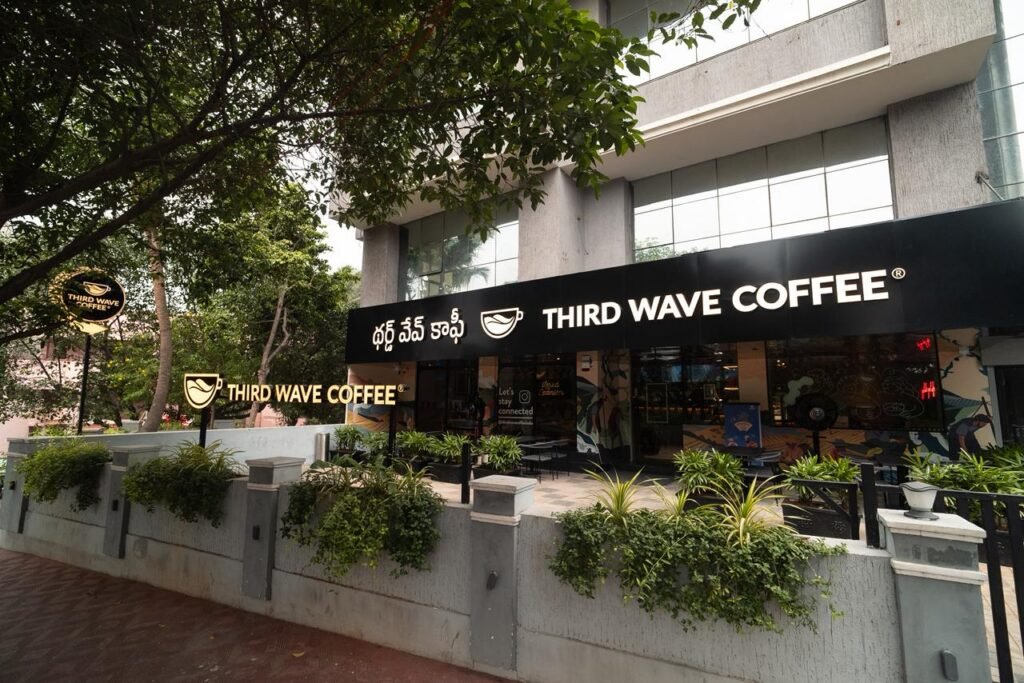 DFV7LIGB Third Wave Coffee Store Exterior Vizag