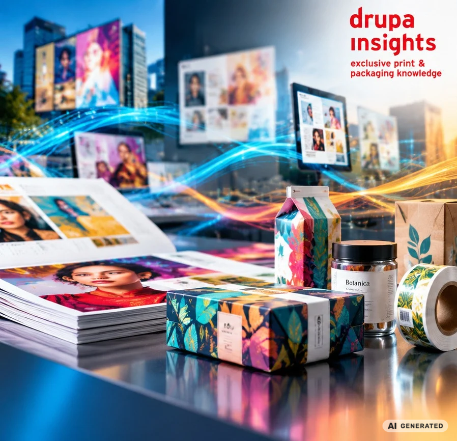 drupa insights Pressebild 01 Print Packaging AI generated
